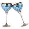 Best wedding Gift For Couple Brass Wine Glass With Box